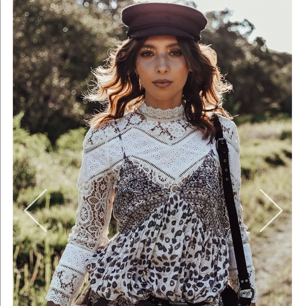 NWT Imperial Lace Blouse